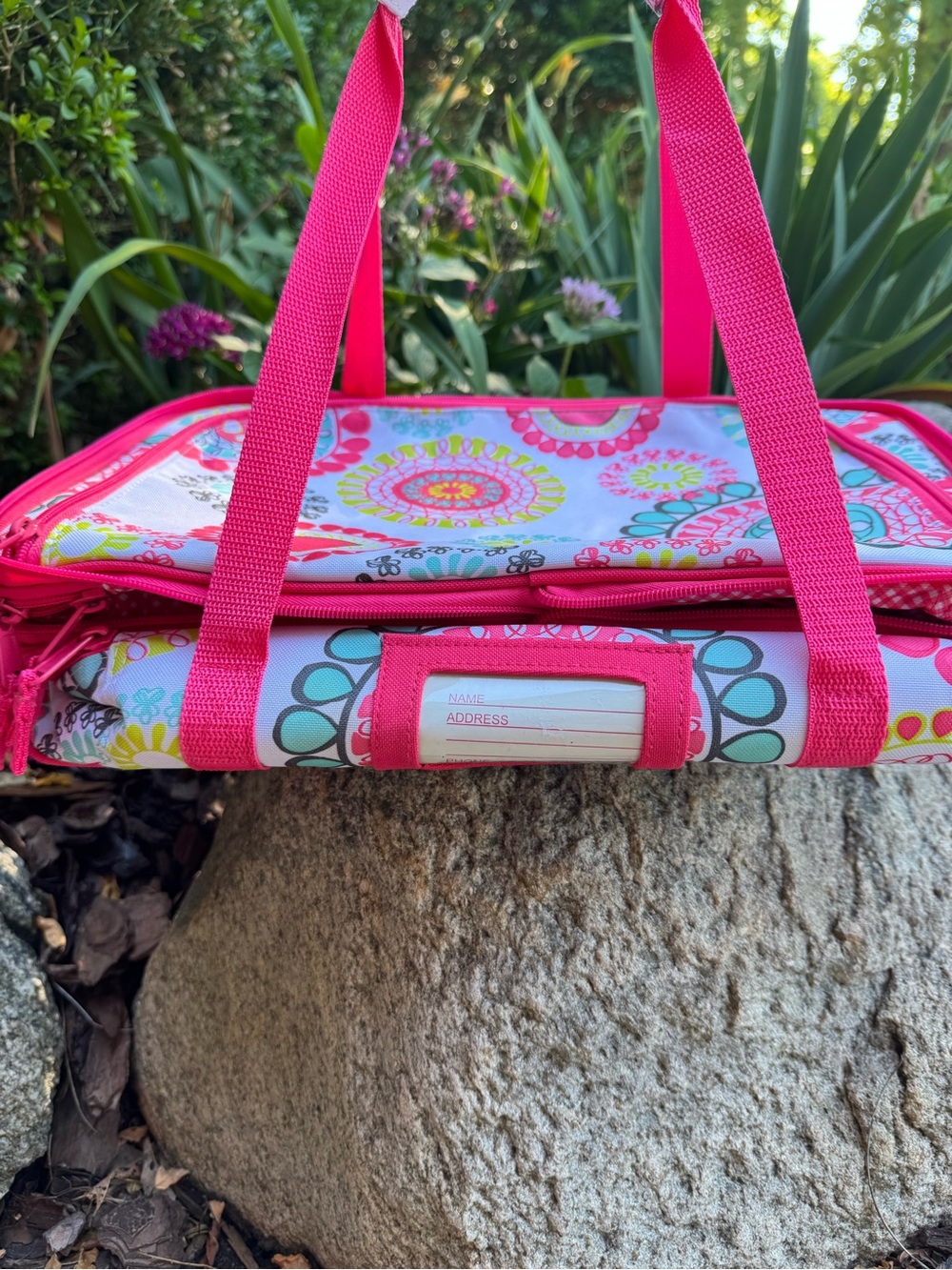thirty-one perfect party thermal expandable casserole dish carrier - Picture 3 of 10
